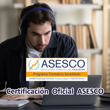 Certifícate como Coach por ASESCO